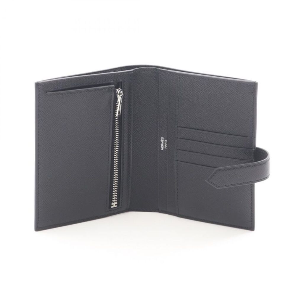 Hermes Leather Compact Bifold Wallet - Picture 4 of 5